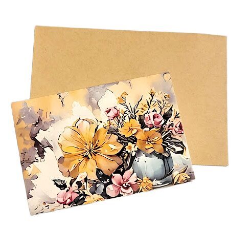 Apsveikumu kartiņa ar aploksni 0517012